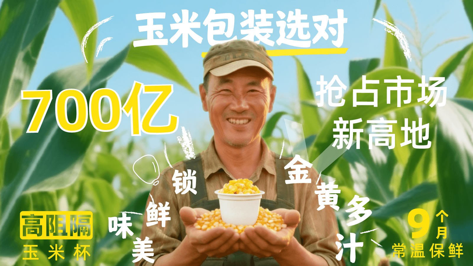玉米包装选对,700亿市场随便赚 玉米包装选对,700亿市场随便赚